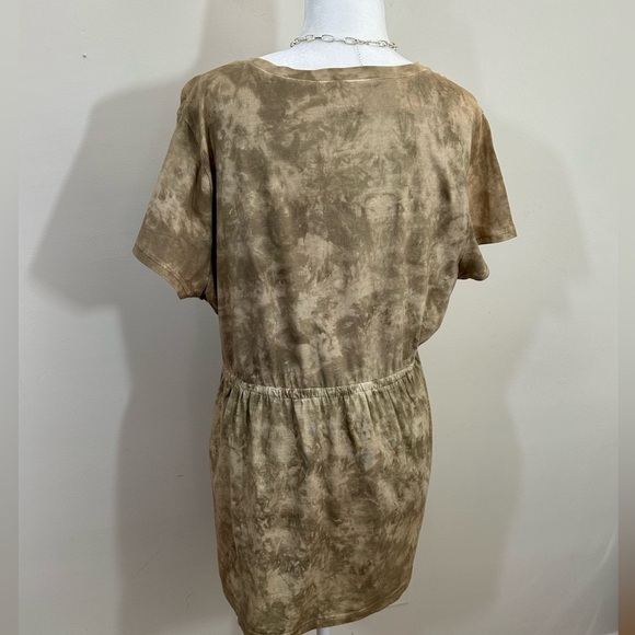 Style & Co Sports sz 1X top shades of tans looks like 2 piece set Tunic length - Picture 6 of 14